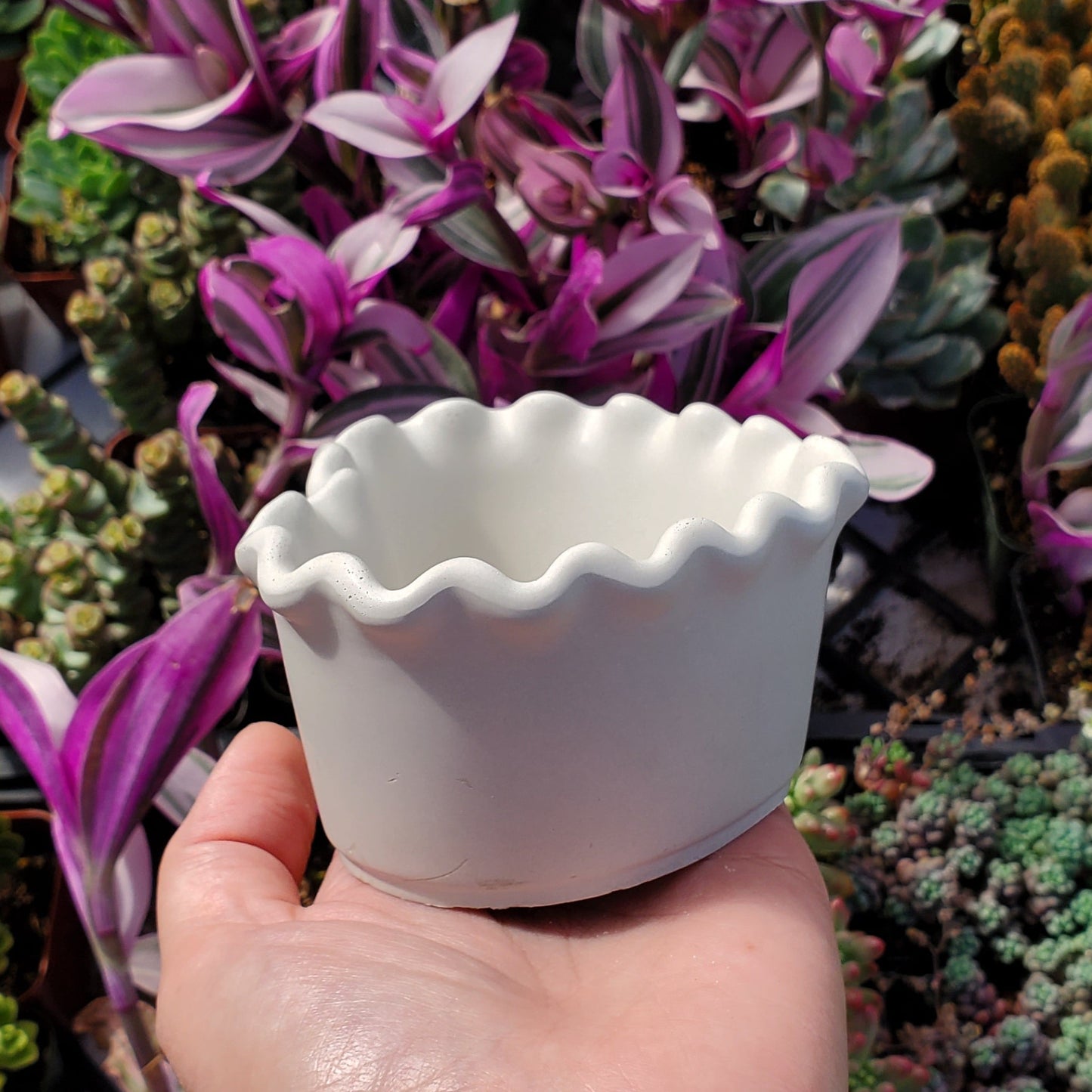 Heart Cement Planter