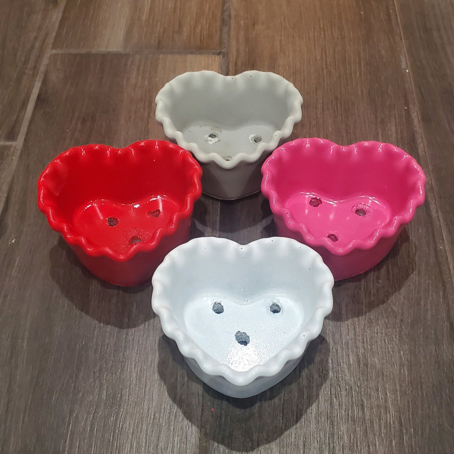 Heart Cement Planter
