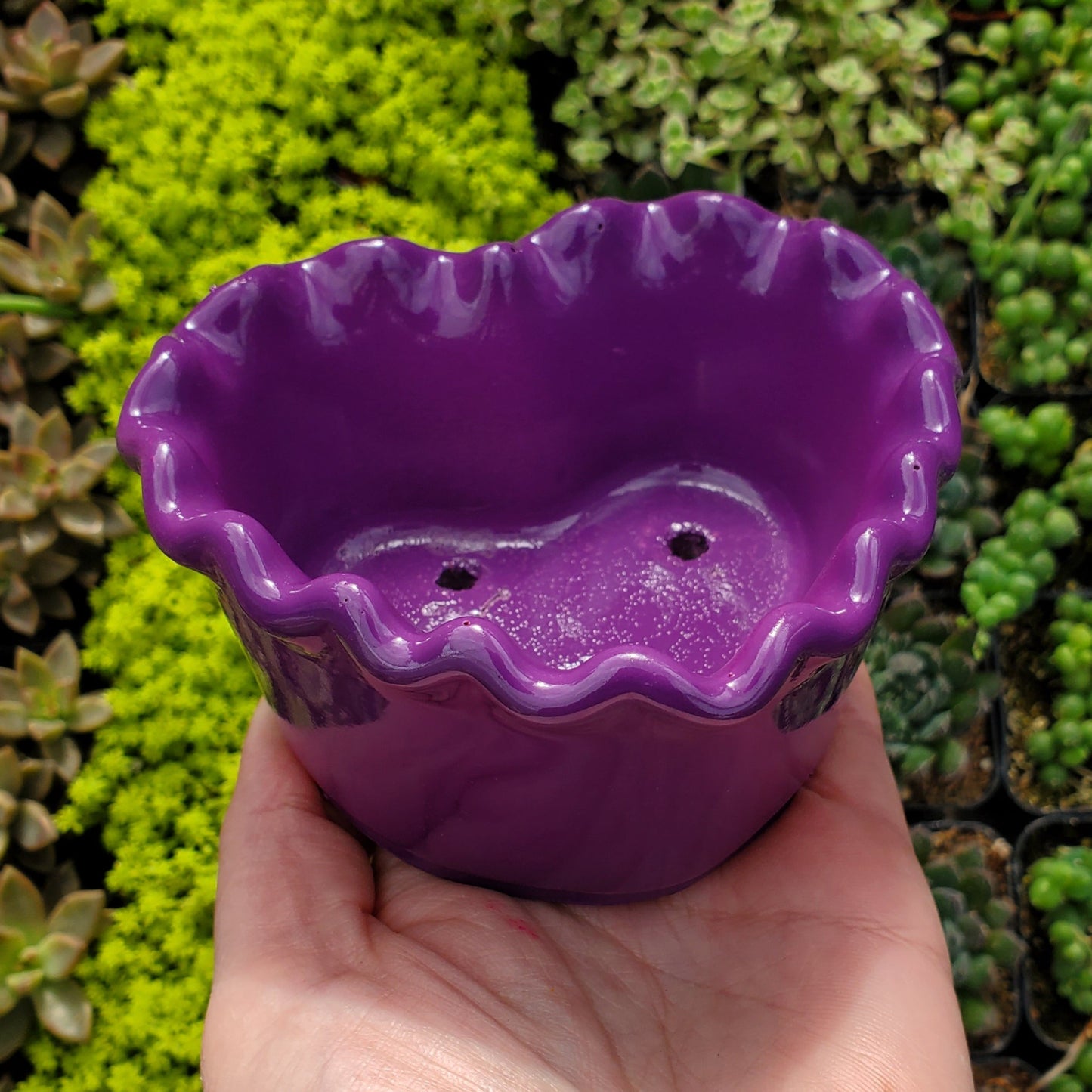 Heart Cement Planter