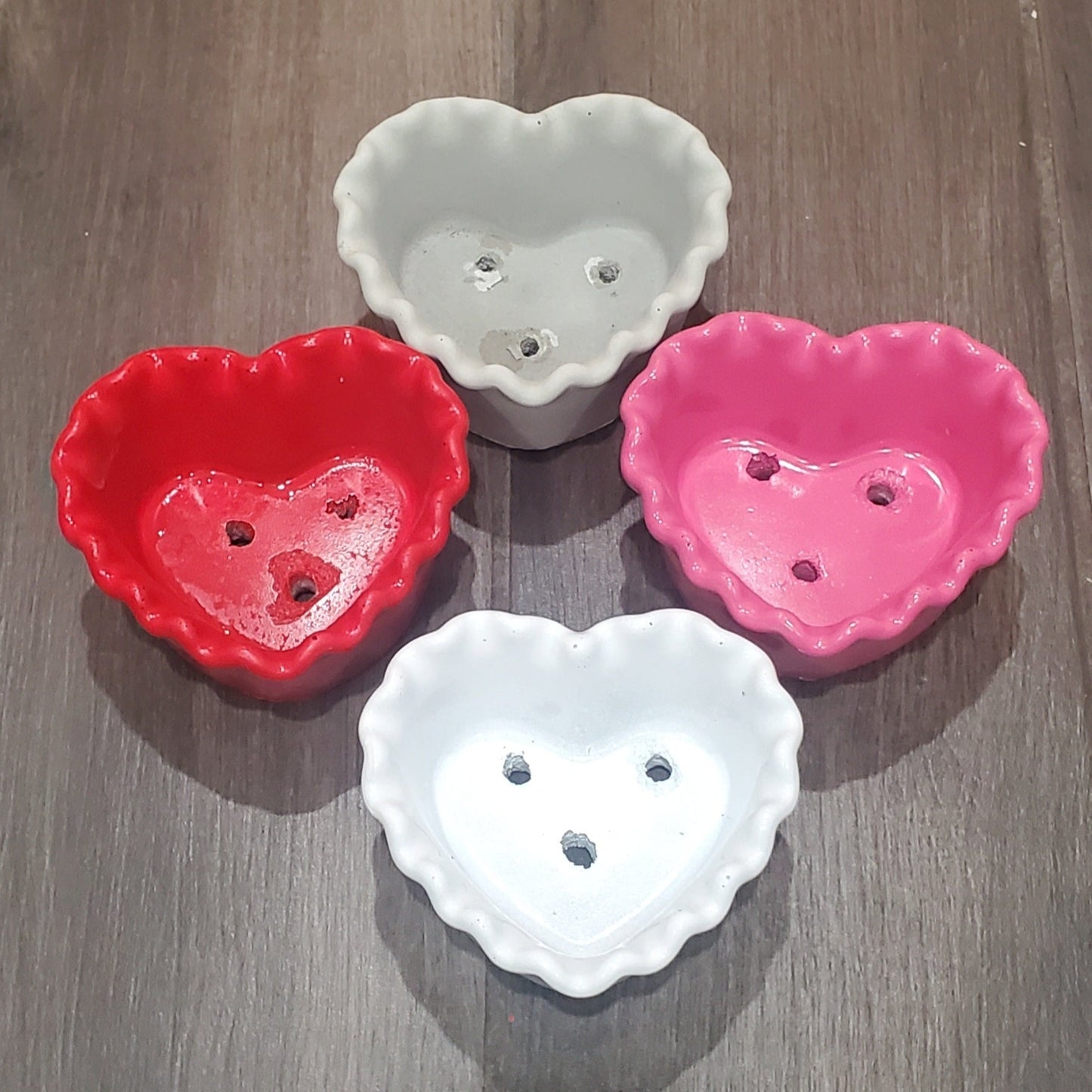 Heart Cement Planter