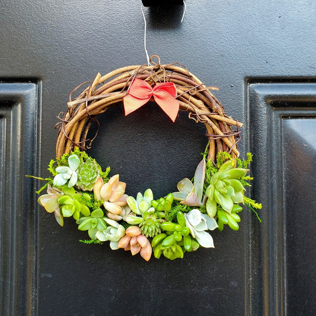 Succulent Wreath Ornament