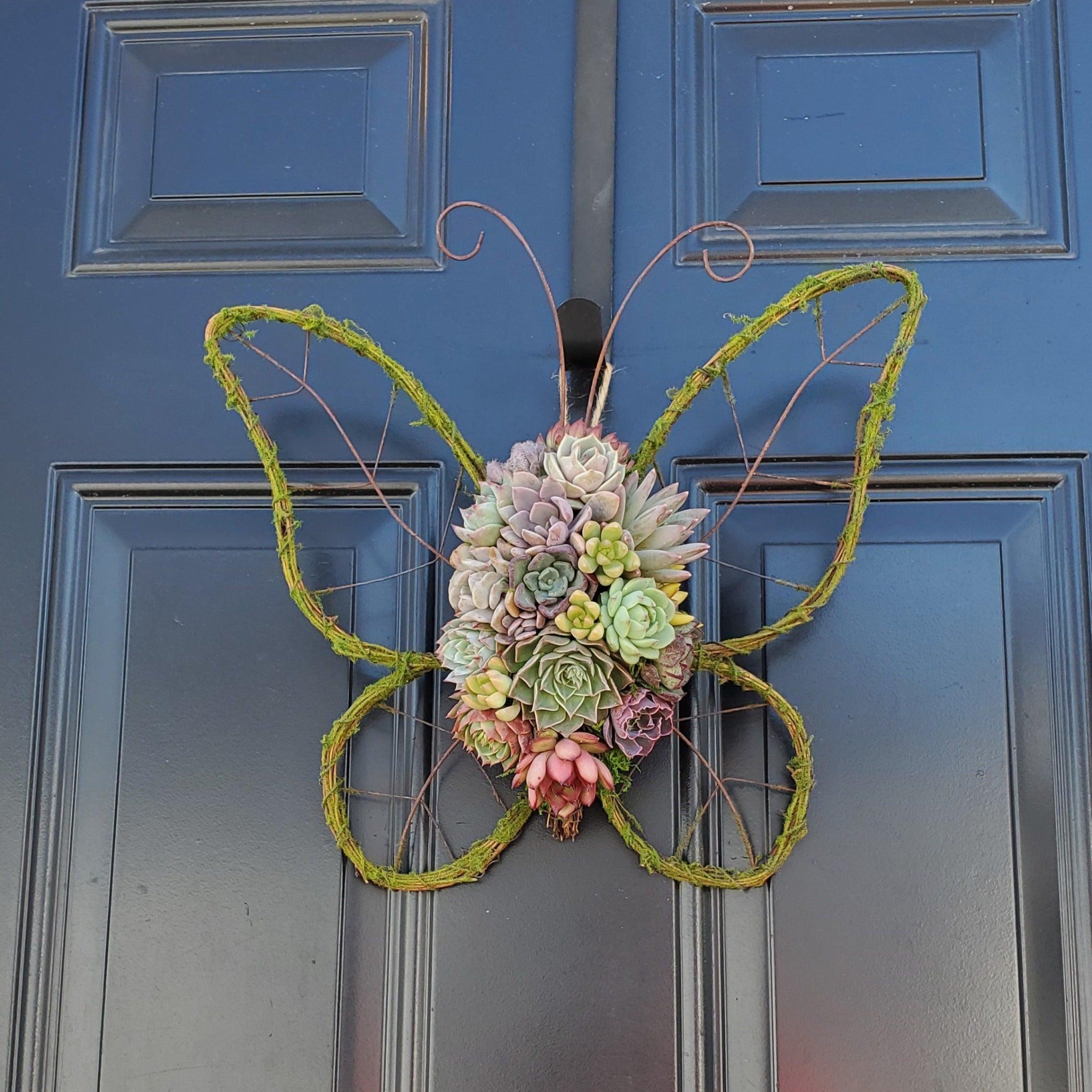 Orders Butterfly door wreath