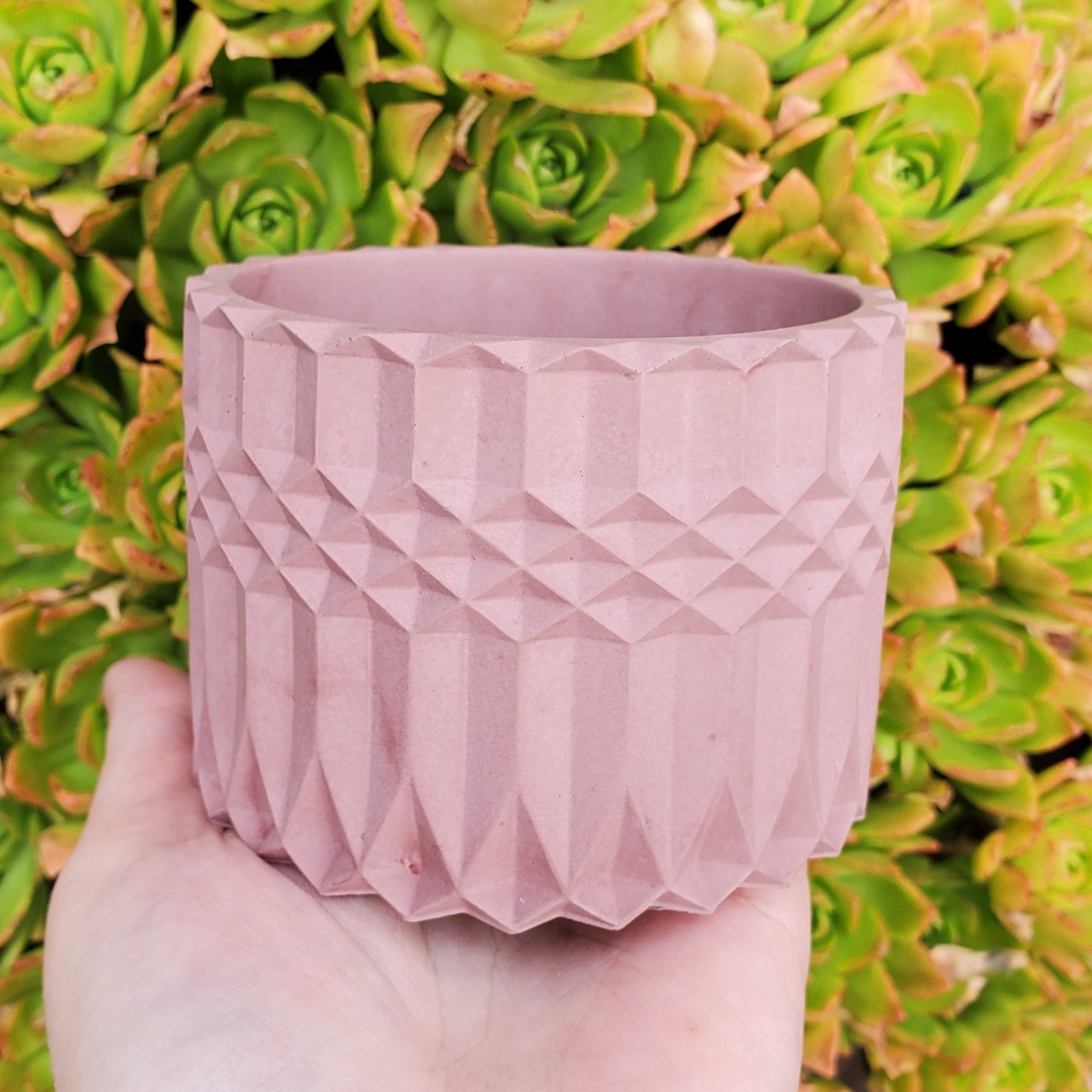 Mandala Cement Planters